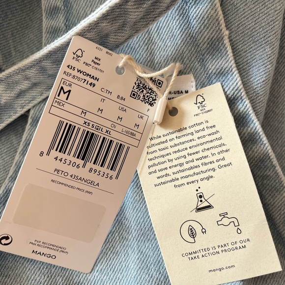 MANGO Denim Overalls - Picture 15 of 15